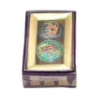 Natural Solid Perfume 4g Fragrance Vanilla 2 Mini Brass Jar Body Spray Unisex