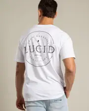 [Lucid] Lucid Men's Visionary T-Shirt in White Size 2XL 2XL White