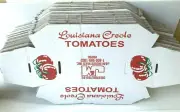 10 LOUISIANA CREOLE TOMATO TRAYS FOR GIFT BASKET MAKERS. ATTRACTIVE. INEXPENSIVE