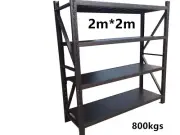 800kg!!! 2Mx2M Garage Warehouse Steel Storage Shelving Shelves Racking Racks