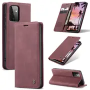 CaseMe Samsung Galaxy A72 4G 5G Classic Leather Case Cover A725 A726 [Wine]