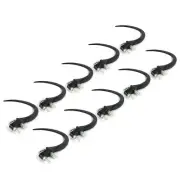 (Pack of 10) 9" Hay / Straw Grapple Hooks with Hardware for Accumulator Durable