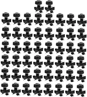 YOSADIER 50sets Cage Nuts and Screws Kit for Home Lightweight Easy to Use Portable Hardware for Personal and Made of Selected Material Not Easy