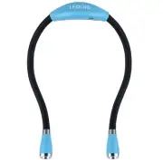 Neck Reading Light Rechargeable Neck Flashlights for Knitting, 4 LED Bulbs + ...