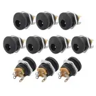Upgrade Your Setup with These 10Pcs DC Connectors Socket Designed for Guitars
