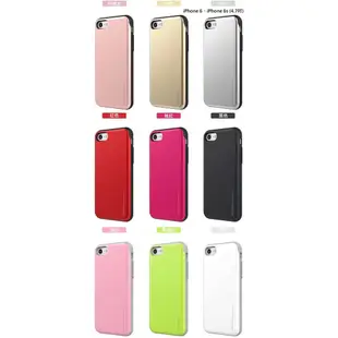 韓國MERCURY iPhone 6 / 6s (4.7吋) SKY SLIDE BUMPER 可插卡保護殼 全包軟殼