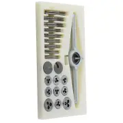 31pc Mini HSS Tap and Die set (metric) Model Making / Watchmaker 1mm-2.5mm TE4