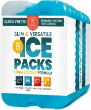 Ice Packs for Lunch Boxes & Coolers - Freezer Packs - Original Cool Pack | Coole