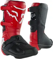 FOX Comp Youth Motocross Boots, red, Size 41 38 40 for Men