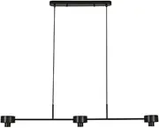 Beacon Lighting Lexicon 3 Light Bar Pendant in Black