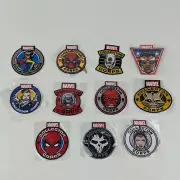 Marvel Collector Corps Box Patch Lot x 11 Deadpool Ant-Man Spider-Man Dr Strange