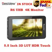 Bestview R6 UHB 5.5" 4K HDMI 3D LUT 2800nit On-Camera Monitor 1920*1080 for DSLR