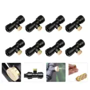 8 Sets Copper Nozzle Accessories Misting Spray Nozzles Cooling System
