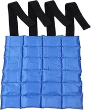 Horse Ice Pack Cooling Leg Wrap, Reusable Breathable Gel Ice Boot, Full Horse Leg Wrap Ice Boot Cold Pack with Flexible Straps for Hock Ankle Knee Legs Boots and Hooves