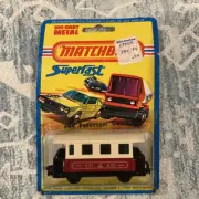 Vintage 1976 Lesney Matchbox Superfast #44 Passenger Coach Diecast
