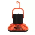 US Camping Fan Rechargeable 4000mAh USB Type C Outdoor Tent Fan With LED Lantern