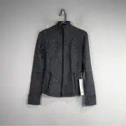 Lululemon Define *Luon Jacket, Women's Size 6 - Heather Black
