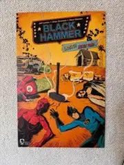 NEW ECCC 2017 Exclusive Poster BLACK HAMMER Lost!! On Mystery Farm!!