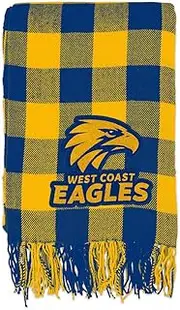 West Coast Eagles Tartan Throw