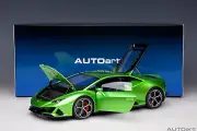 1/18 Lamborghini Huracan Evo Verde Selvans Green Model Car by Autoart 79215