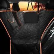 Waterproof Dog Car Seat Cover For Back Seat,Collapsible Scratchproof Seat Cover,