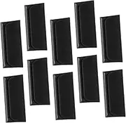 Gadpiparty 10Pcs Adjustable Plastic Desk Divider Clamp Panel Support Clip for Office Desktop Partition Stable and Firm Glass Fixing Attachment