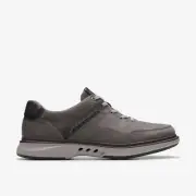 Clarks Men's Un Briley Vibe Dark Grey Nubuck 26180209