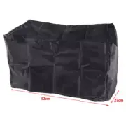 Black 15HP Boat Outboard Motor Engine Cover 210D Oxford Cloth