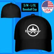 Blackstar Amplification Black Baseball Cap Hat Adult Size Adjustable S/M & L/XL
