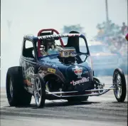 Russ Eggers Bandito Fiat Topolino Drag Car 1972 Motor Racing Old Photo