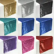14”x108” DUCHESS SEQUIN TABLE RUNNER