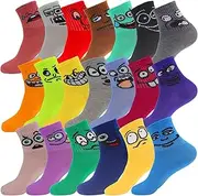 Timisea Funny Socks,Crazy Funny Emotion Socks for Women,Funny Emotion Socks,Emotion Socks,Smoods Socks