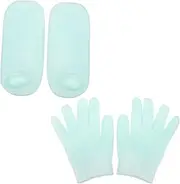 Moisturizing Gel Gloves Spa Kit Pcs Women's Hand Care Gloves Socks Set for Foot and Hand