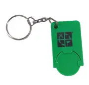Geocaching Shopping Cart Chip Key Ring Tool Keychain on the Go Ftf
