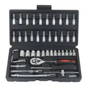 46 Piece Tool Set-General Household Hand Tool Kit,Auto Repair Tool Set with box