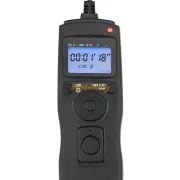 LCD Timer Remote Control Shutter Time Release For Nikon D5200 D600 D3200 D5100