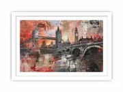 London Bridge Framed Print print