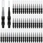 120 Pcs Micro Eyebrow Brush with Cap Brow Spoolies for Eyebrows Eyelash