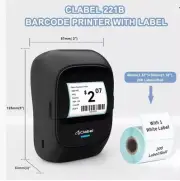 Portable Bluetooth Label Maker Machine App W/Templates Labels Sz 78"-1.96"