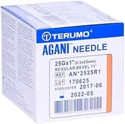 100pcs 25G x 1 Inch (0.50x25mm) Terumo Agani Dispensing Needle – Industrial Science Lab Experiments Injection Syringe Accessories – Individual Sterile Package