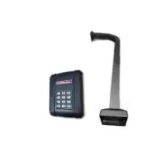 Liftmaster KPW5 wireless Gate keypad Security+ 2.0 & Aluminum Gooseneck Pedes...