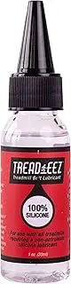 GSM Brands Treadmill Belt Lubricant - 100% Silicone Acrylic Pouring Oil - Elliptical Exercise Machine Lube (1 oz Size)