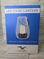 Outdoor & indoor LED Cage Lantern, USB Rechargeable, Free Shipping