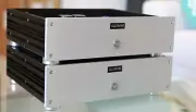 PAIR OF HYPEX NC500 MONO AMPLIFIER PAIR WITH NORATEL TRANSFORMERS 240/120V