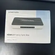 Fancyleds HDMI 2.1 Fancy Sync Box Streaming Media Player Syncing Device; 4K 120H