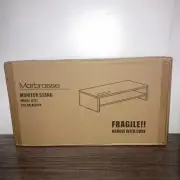 marbrasse black monitor stand Q122