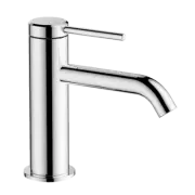 Abey Gareth Ashton POCO Basin Mixer WITH CURVED SPOUT CHROME FINISH