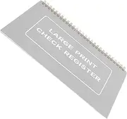 KALLORY 2pcs Checkbook Register with 2025-2027 Calendar Blank Ledger Book Transaction Registers for Check Transaction Account Book
