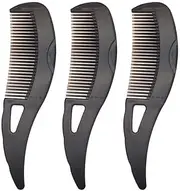 Armastuse Hollow Tooth Hairbrush Dandruff, 3 Pcs Scalp Sweep Detoxing,Dandruff Removal Comb Hollow Tooth Hairbrush,for women and men to remove dandruff and dirt