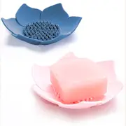 Silicone Soap Dishes With Draining. Bathroom Bar Soap Holder For Shower